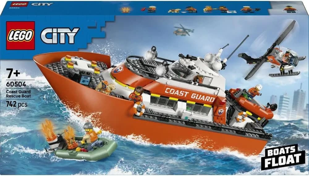 لگو سیتی Coast Guard Rescue Boat 60504 — تصویر ۸