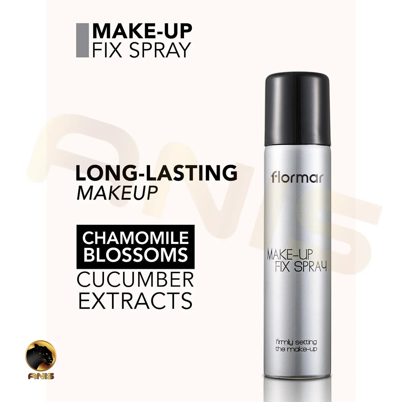 اسپری Makeup Fix Spray فلورمار تثبیت کننده آرایش 75 میل — تصویر ۲