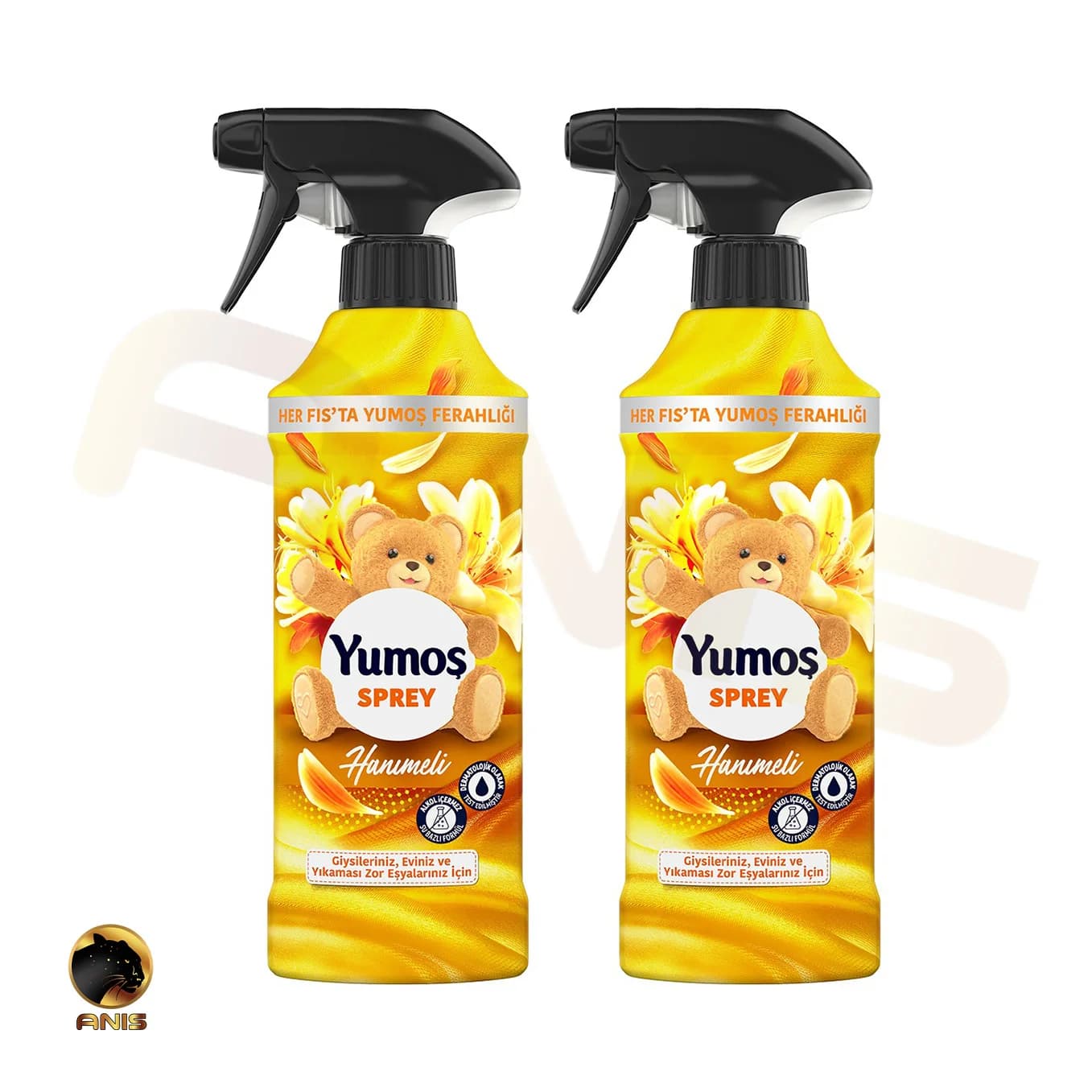 اسپری خوشبوکننده Hanimeli یوموش با رایحه گل یاس 450 گرم — تصویر ۷
