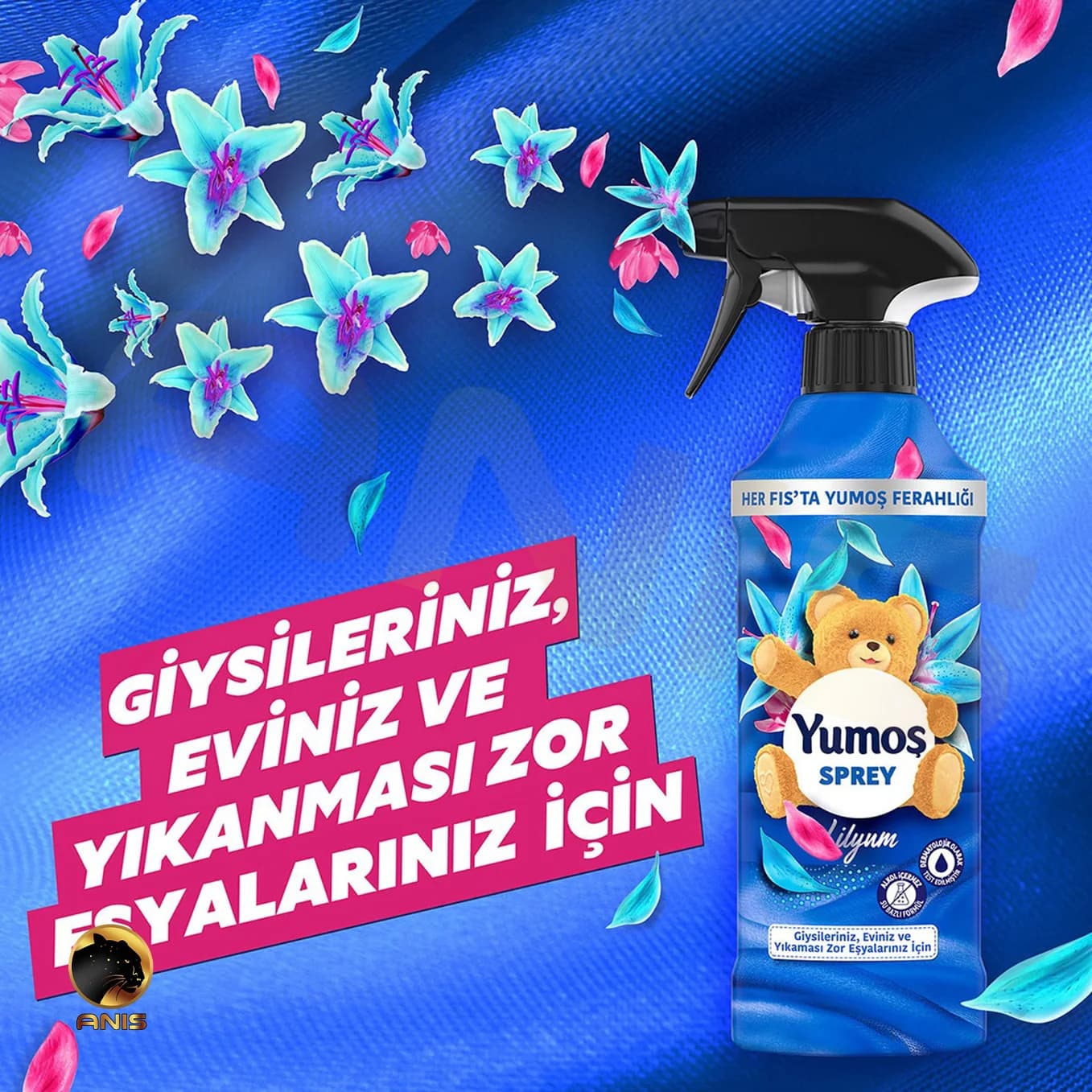 اسپری خوشبوکننده Lilyum یوموش با رایحه لیلیوم 450 میل — تصویر ۶