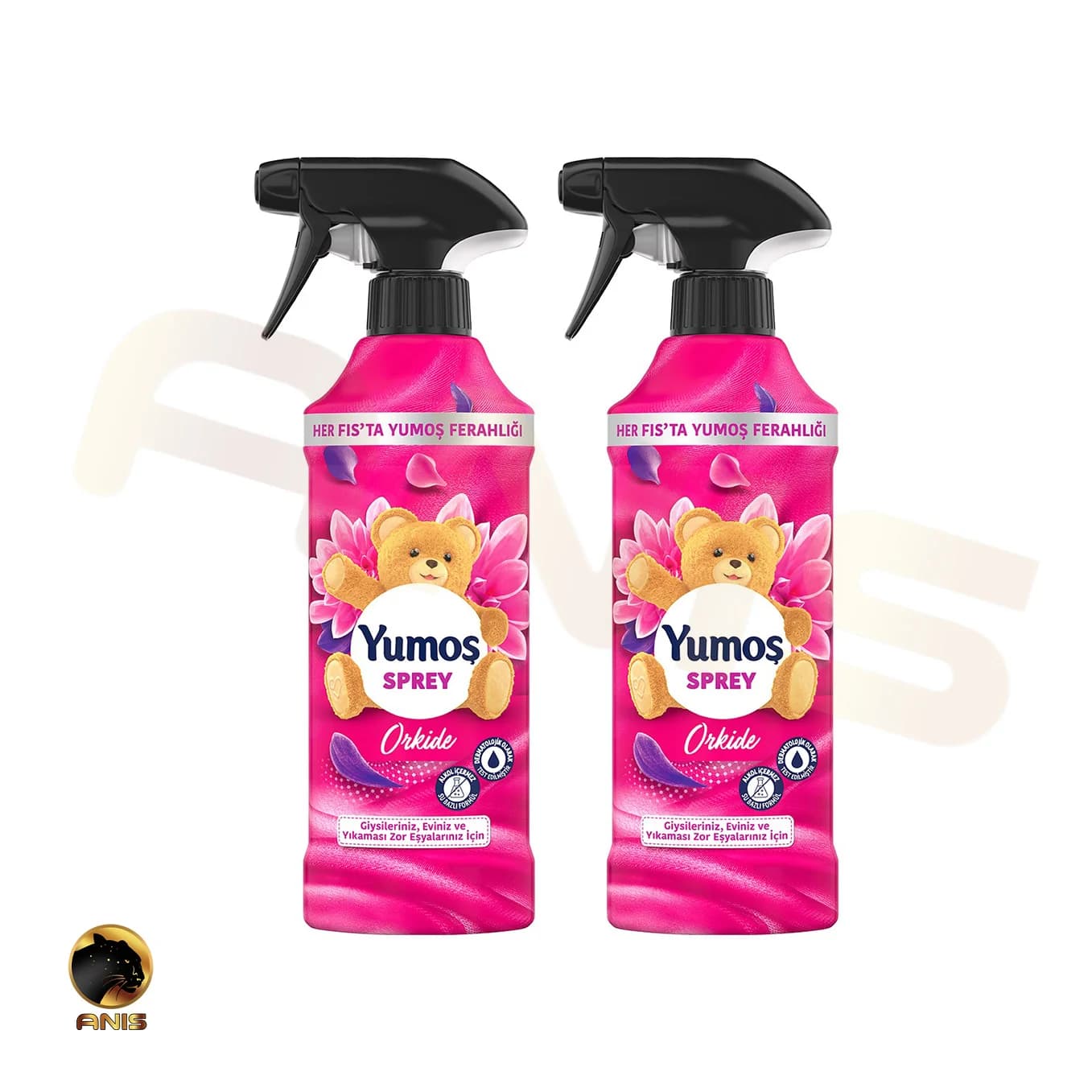 اسپری خوشبوکننده Orkide یوموش با رایحه گل ارکیده 450 میل — تصویر ۶