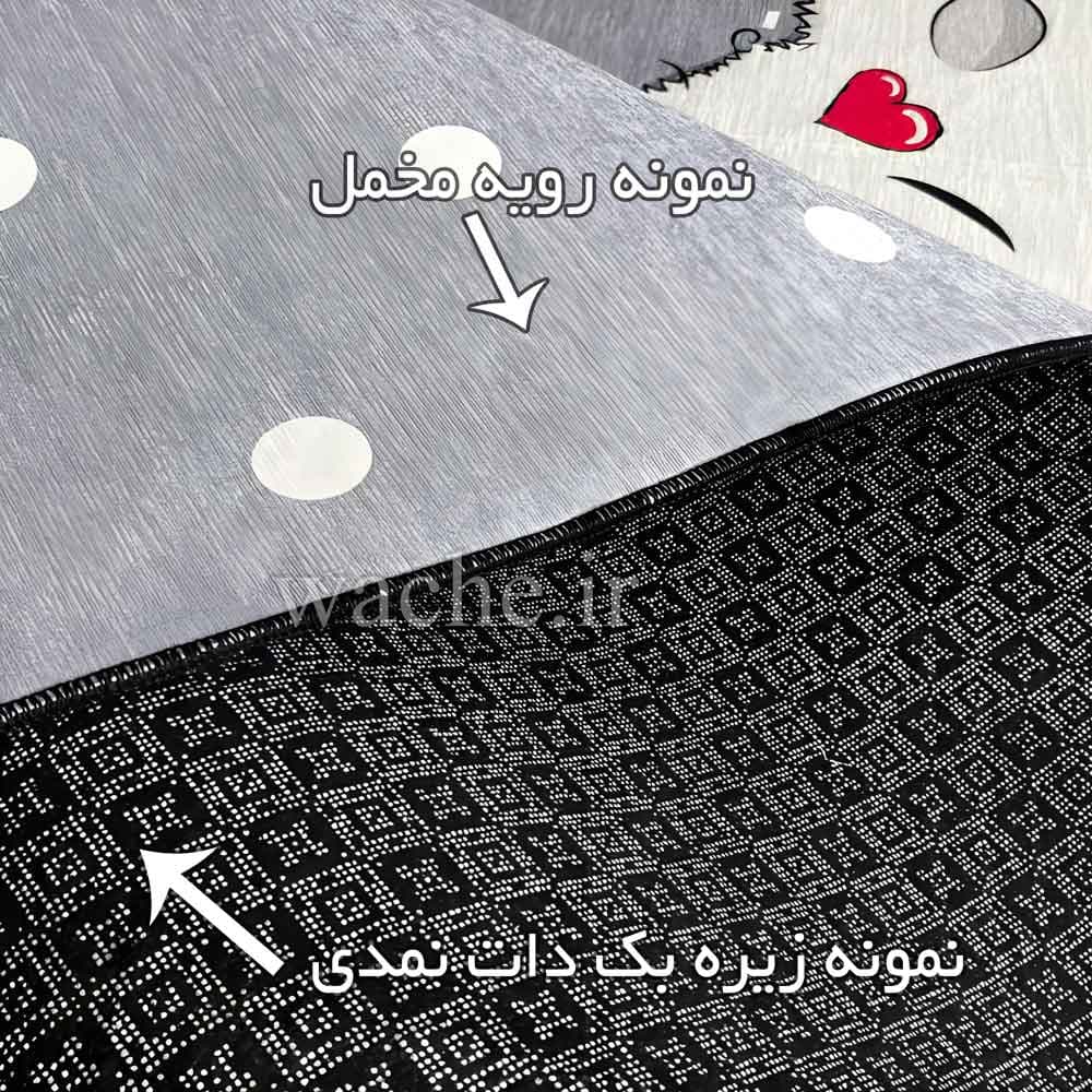 فرشینه اتاق کودک طرح کیتی کد ۶۰۴۴ — تصویر ۲