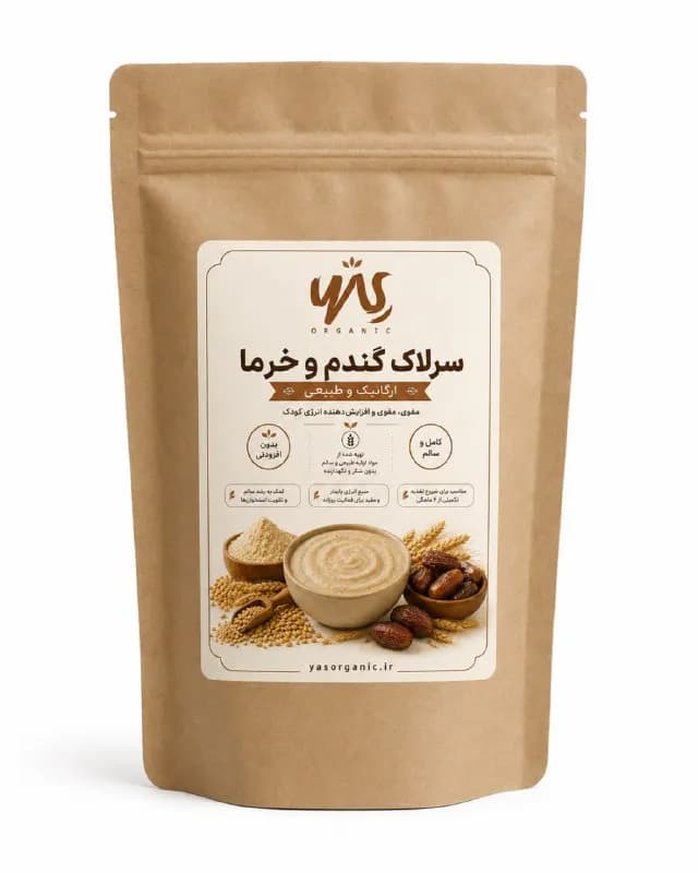 سرلاک گندم و خرما ۵۰۰ گرم