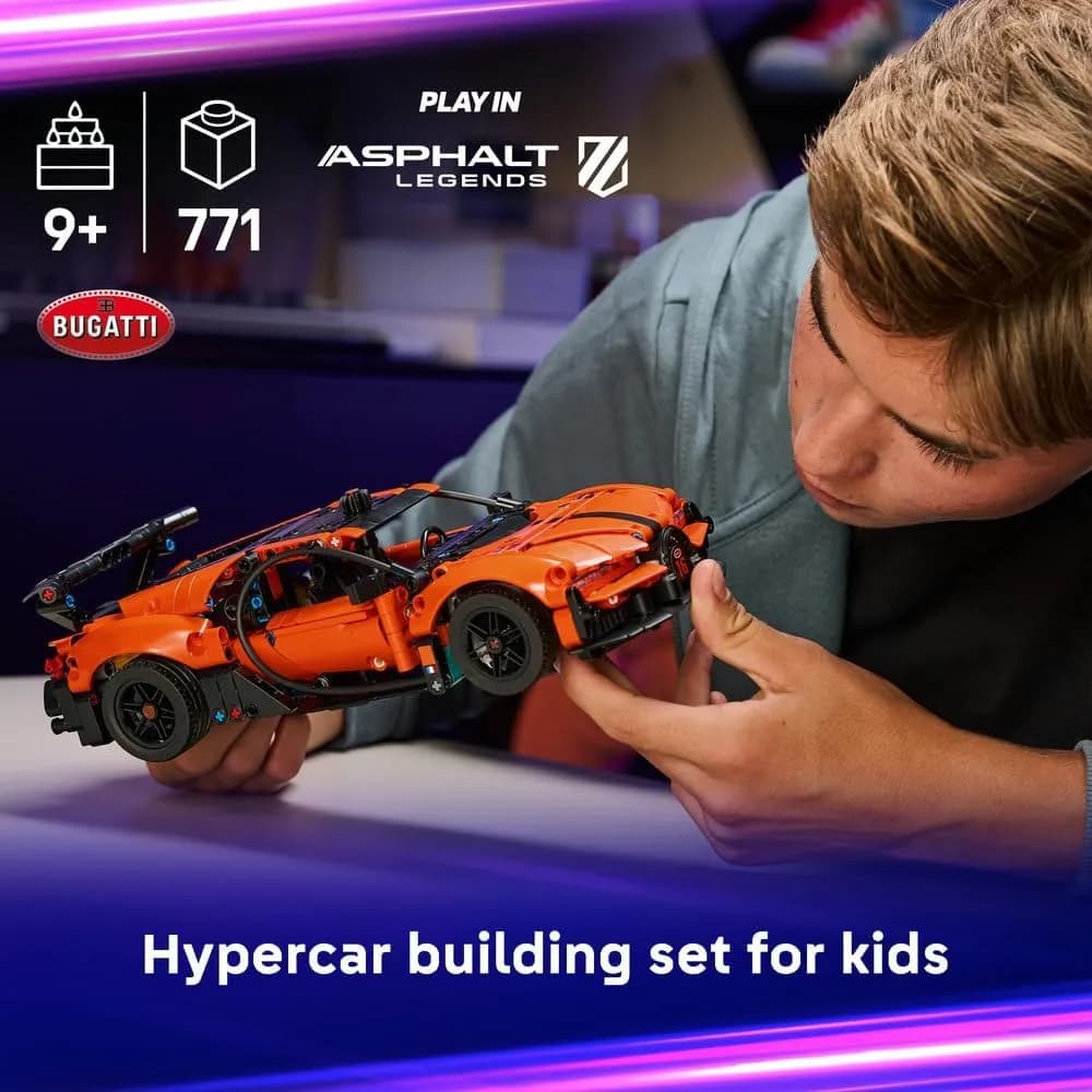 لگو تکنیک Bugatti Chiron Pur Sport 42222 — تصویر ۲