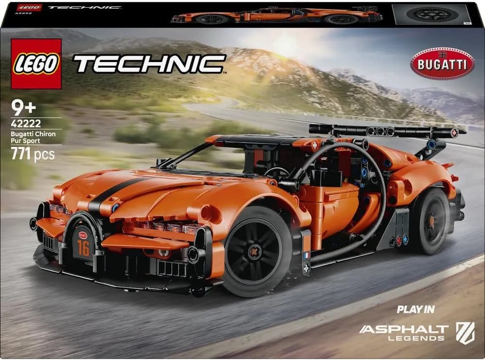 لگو تکنیک Bugatti Chiron Pur Sport 42222 — تصویر ۸