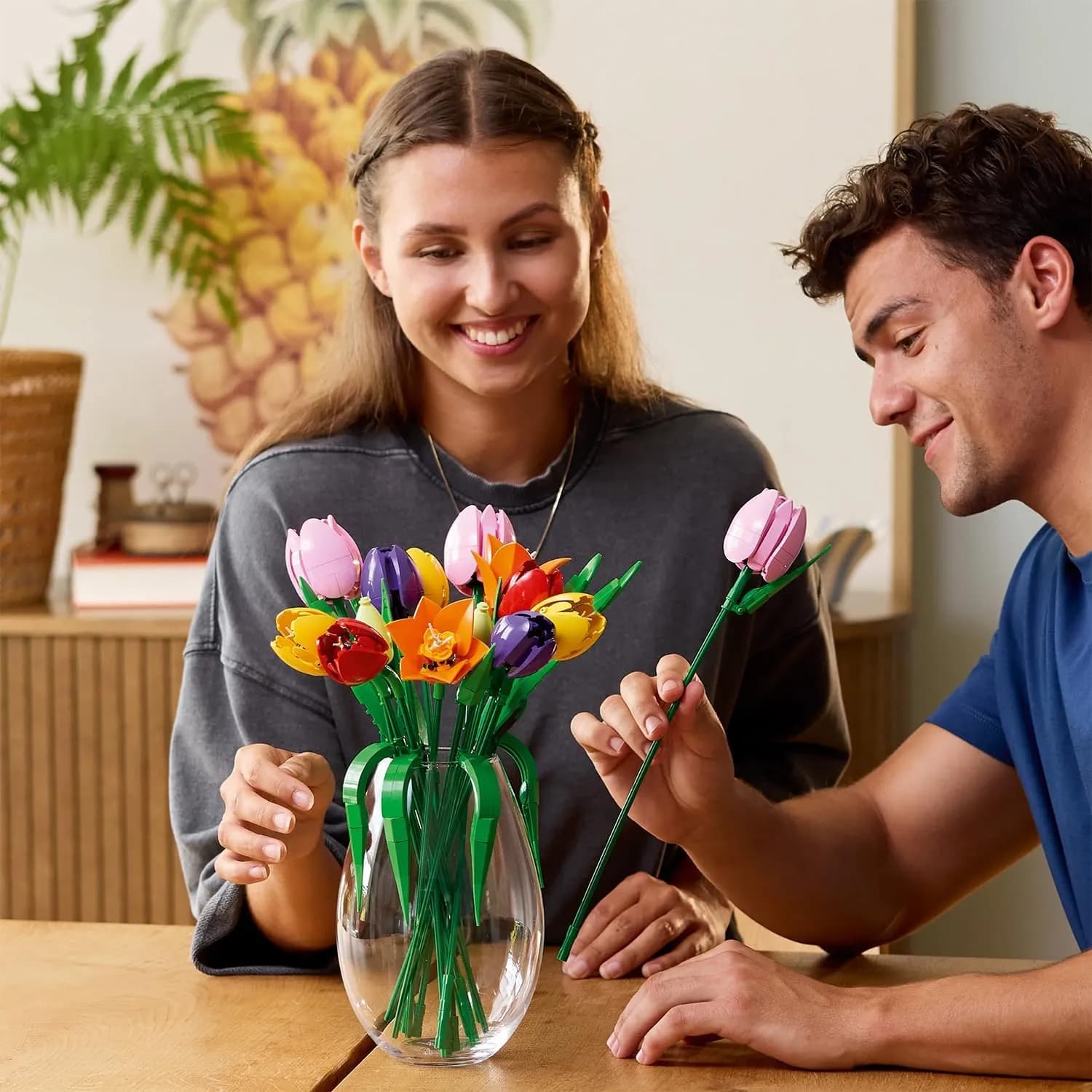 لگو بوتانیکال Tulip Bouquet 11501 — تصویر ۱۲