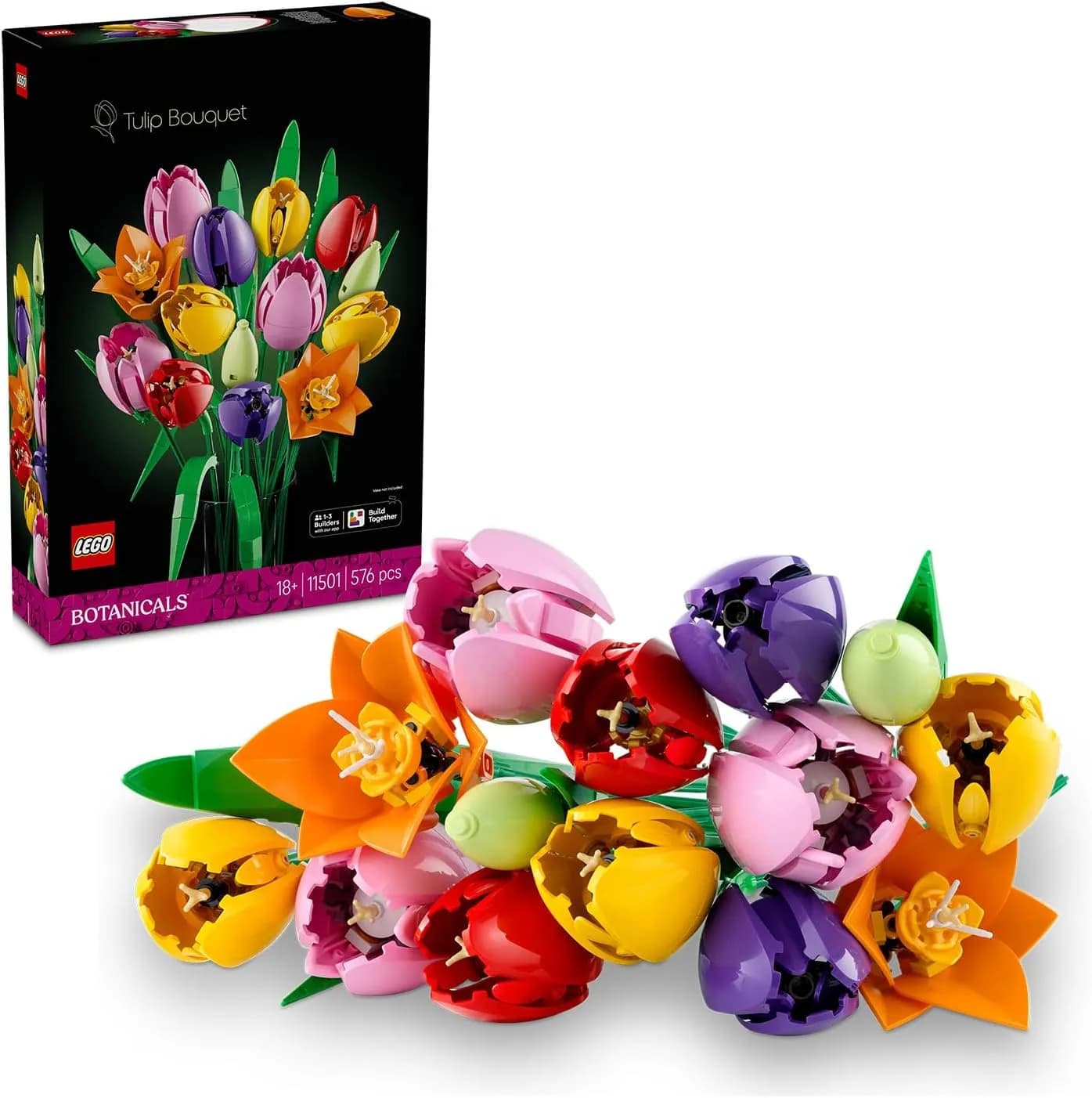 لگو بوتانیکال Tulip Bouquet 11501 — تصویر ۹