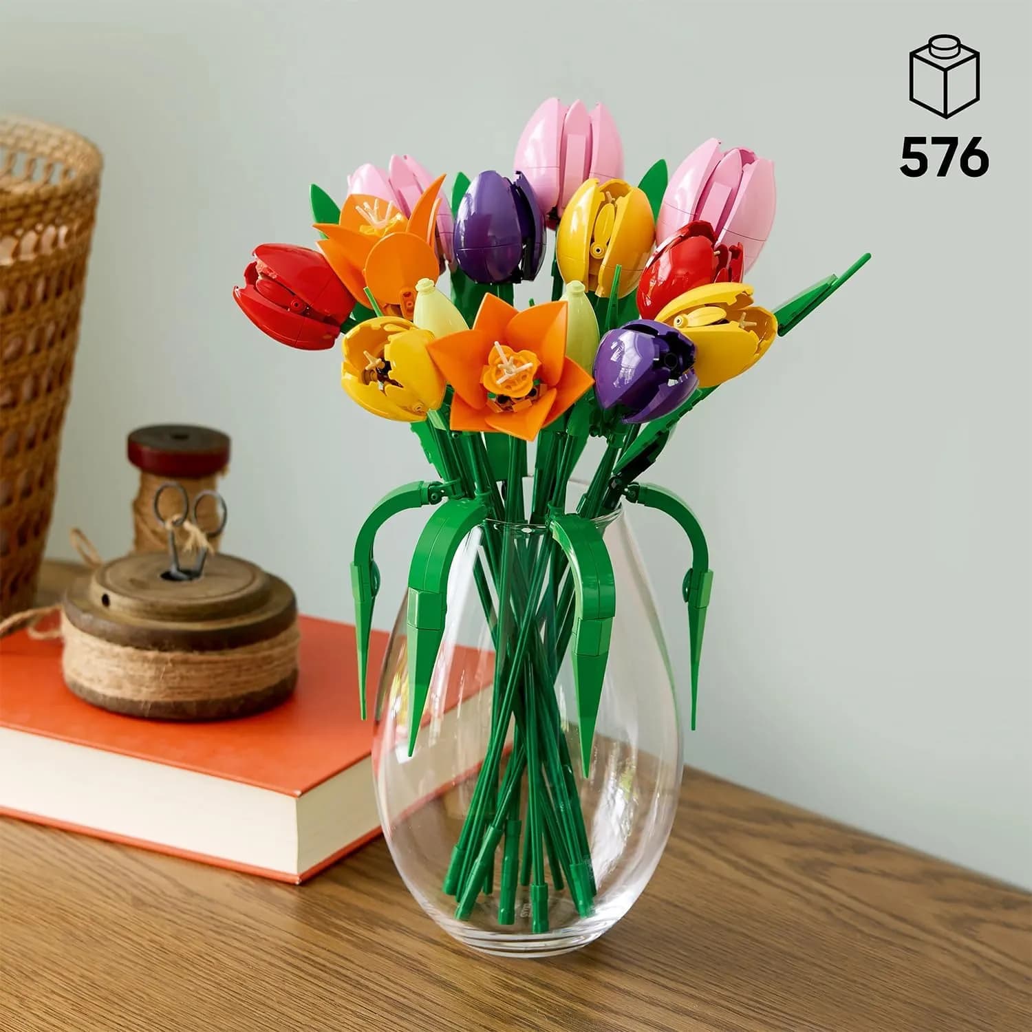 لگو بوتانیکال Tulip Bouquet 11501 — تصویر ۳