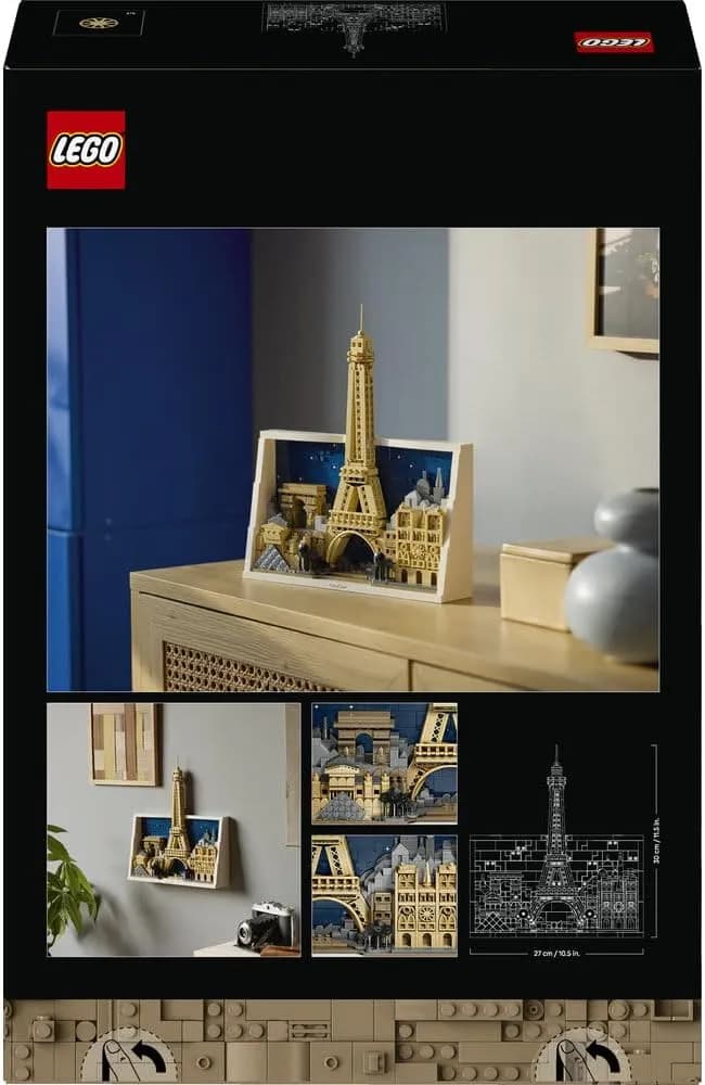 لگو معماری Paris – City of Love 21064 — تصویر ۸