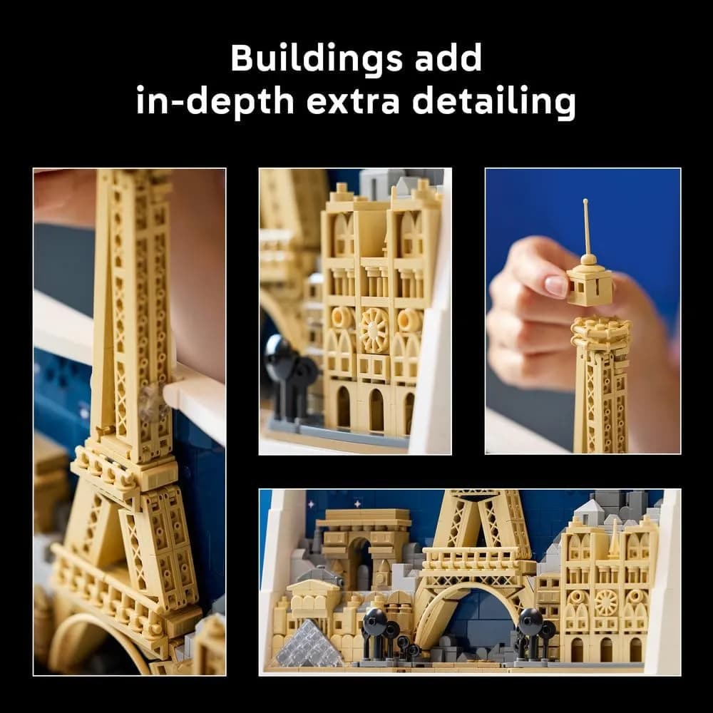 لگو معماری Paris – City of Love 21064 — تصویر ۳