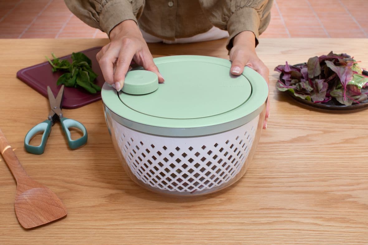 خشک‌‌کن سبزی و سالاد دستی برابانتیا brabantia — تصویر ۳