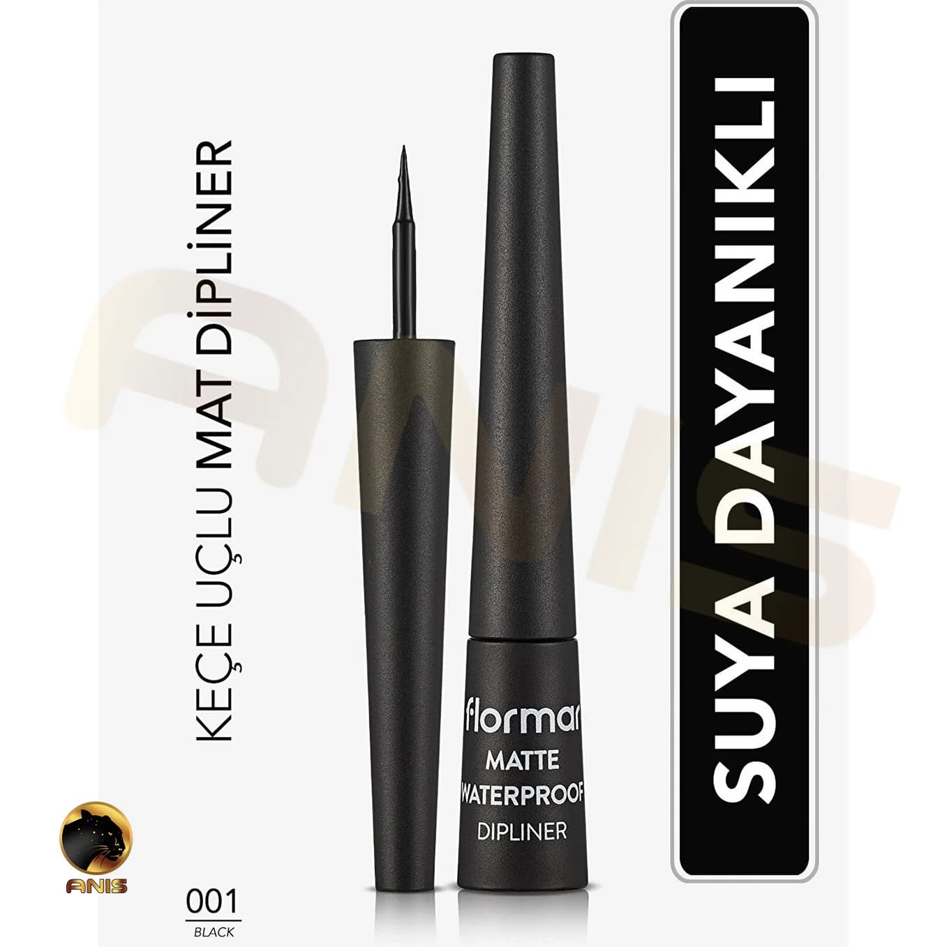 خط چشم Matte Waterproof Dipliner فلورمار فوق نازک و ضد آب 2.5 میل — تصویر ۴