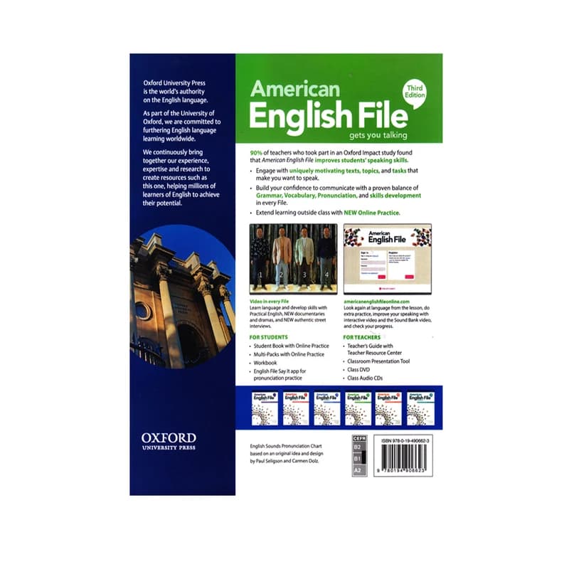 کتاب American English File 3 Third Edition اثر جمعی از نویسندگان انتشارات الوند پویان کدm23801 — تصویر ۴