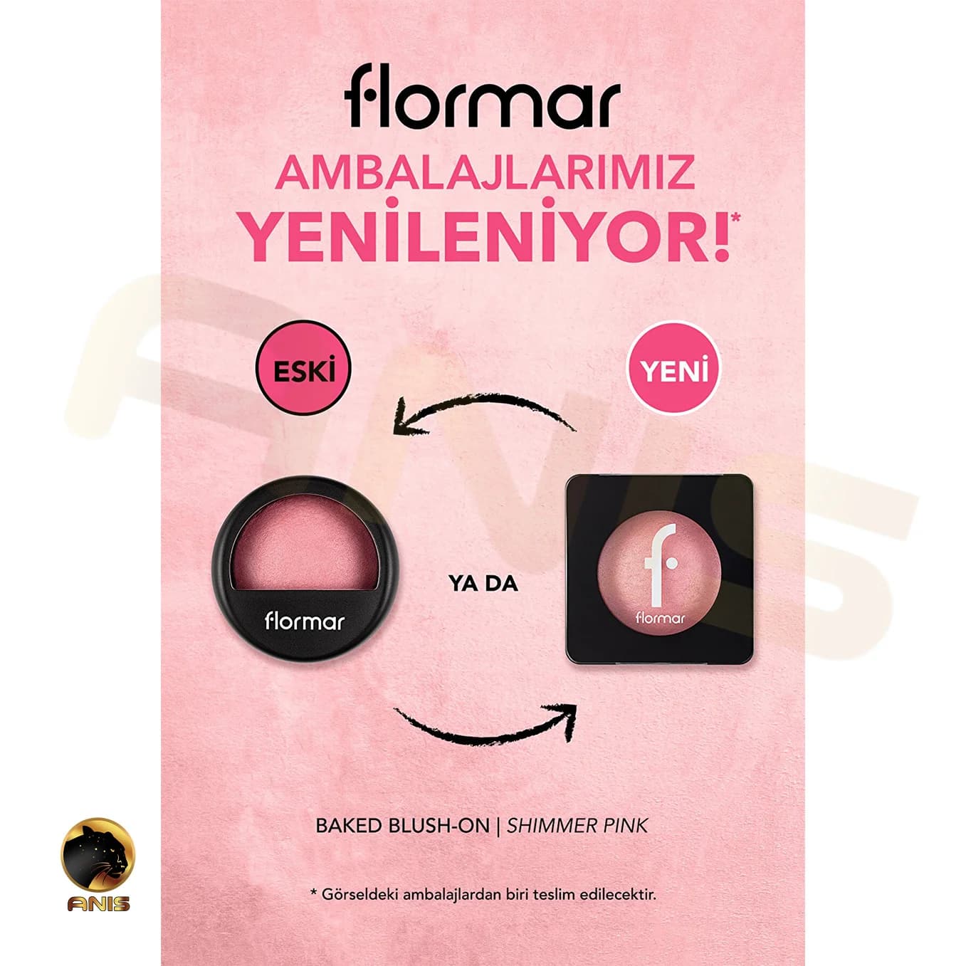 رژ گونه 040 Shimmer pink فلورمار 4 گرم — تصویر ۱۰