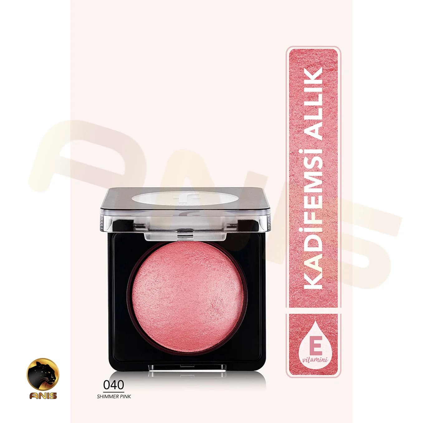 رژ گونه 040 Shimmer pink فلورمار 4 گرم