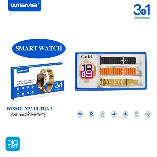ساعت هوشمند Wisme مدل x32 ultra — تصویر ۳