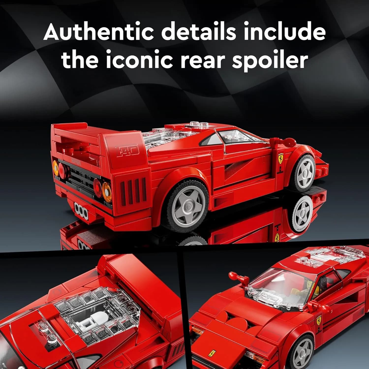لگو اسپید Ferrari F40 76934 — تصویر ۵