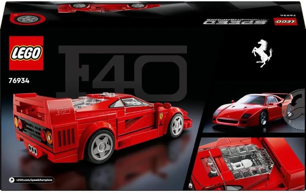 لگو اسپید Ferrari F40 76934 — تصویر ۷
