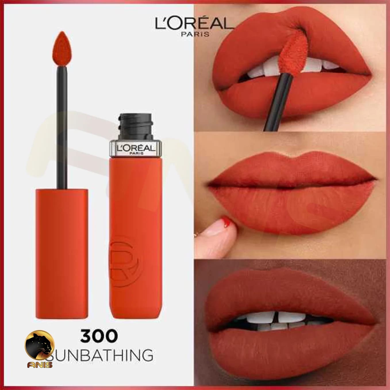رژ لب مایع مات 300 Sunbathing لورال 5 میل — تصویر ۲