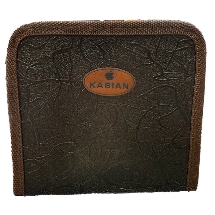 کیف سی دی CD چرمی مدل کلاسوری (دارای ۴۰ کاور CD) کدm23707 — تصویر ۵