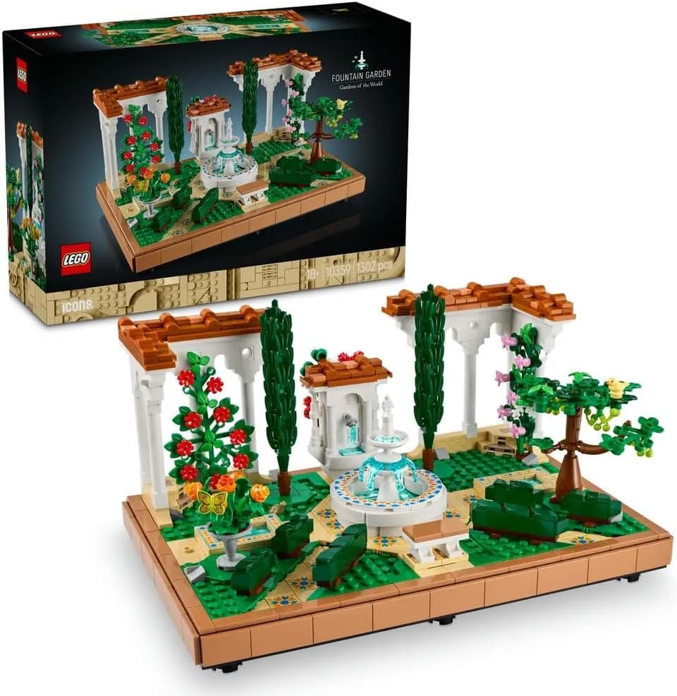 لگو آیکانز Fountain Garden 10359
