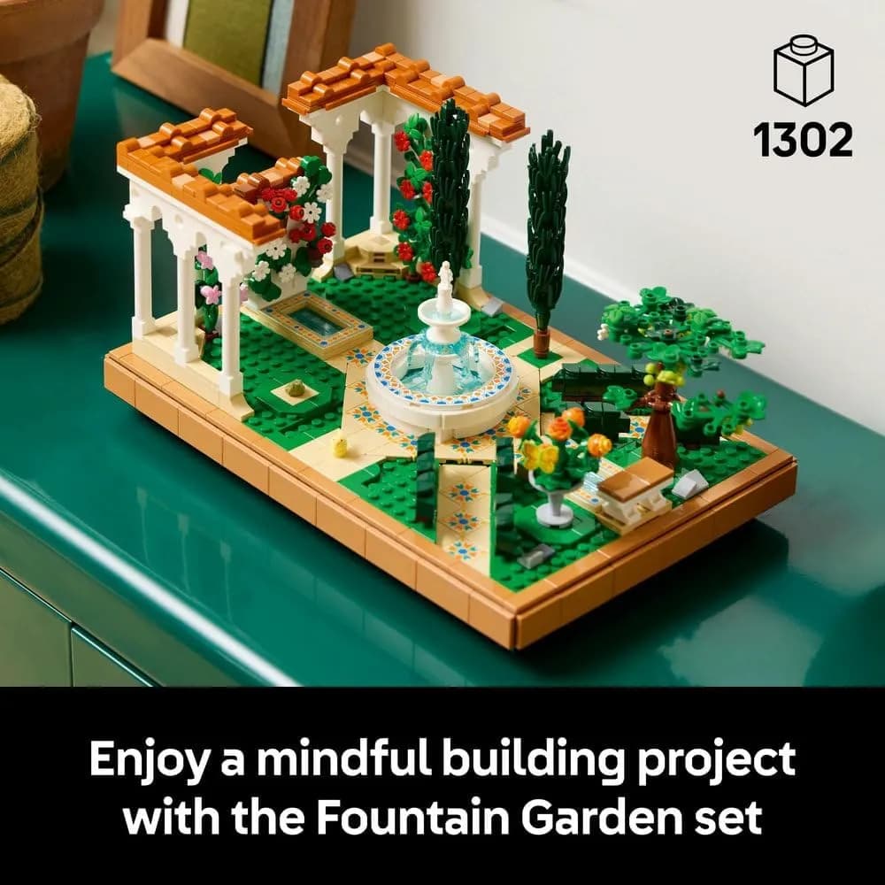 لگو آیکانز Fountain Garden 10359 — تصویر ۲