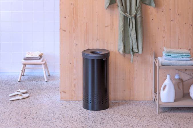 سطل رخت 35 لیتر مشکی برابانتیا brabantia — تصویر ۸