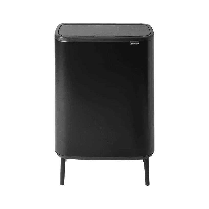 سطل زباله 60 لیتر چهارپایه مشکی برابانتیا brabantia — تصویر ۹