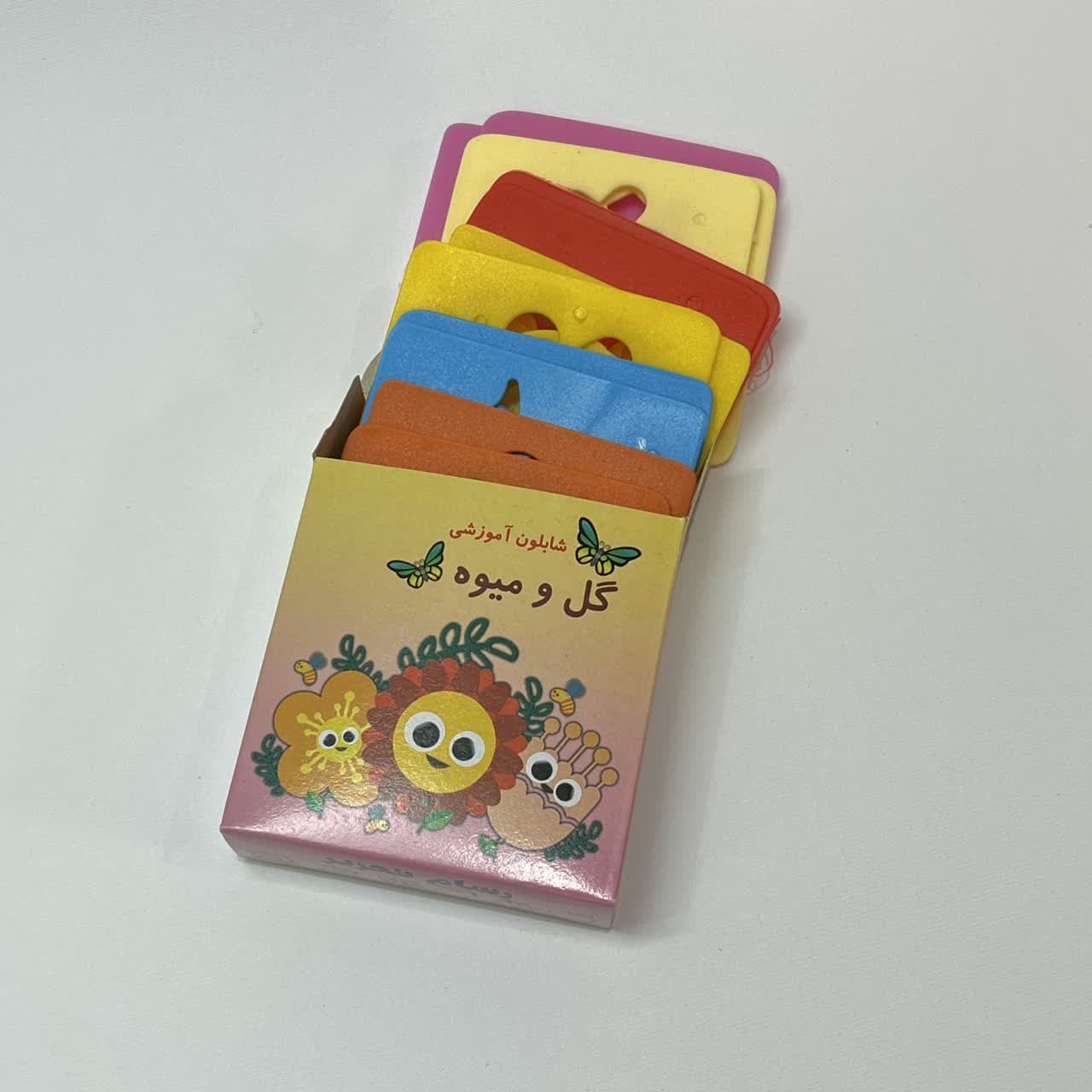 شابلون گل و میوه 12 عددی — تصویر ۲