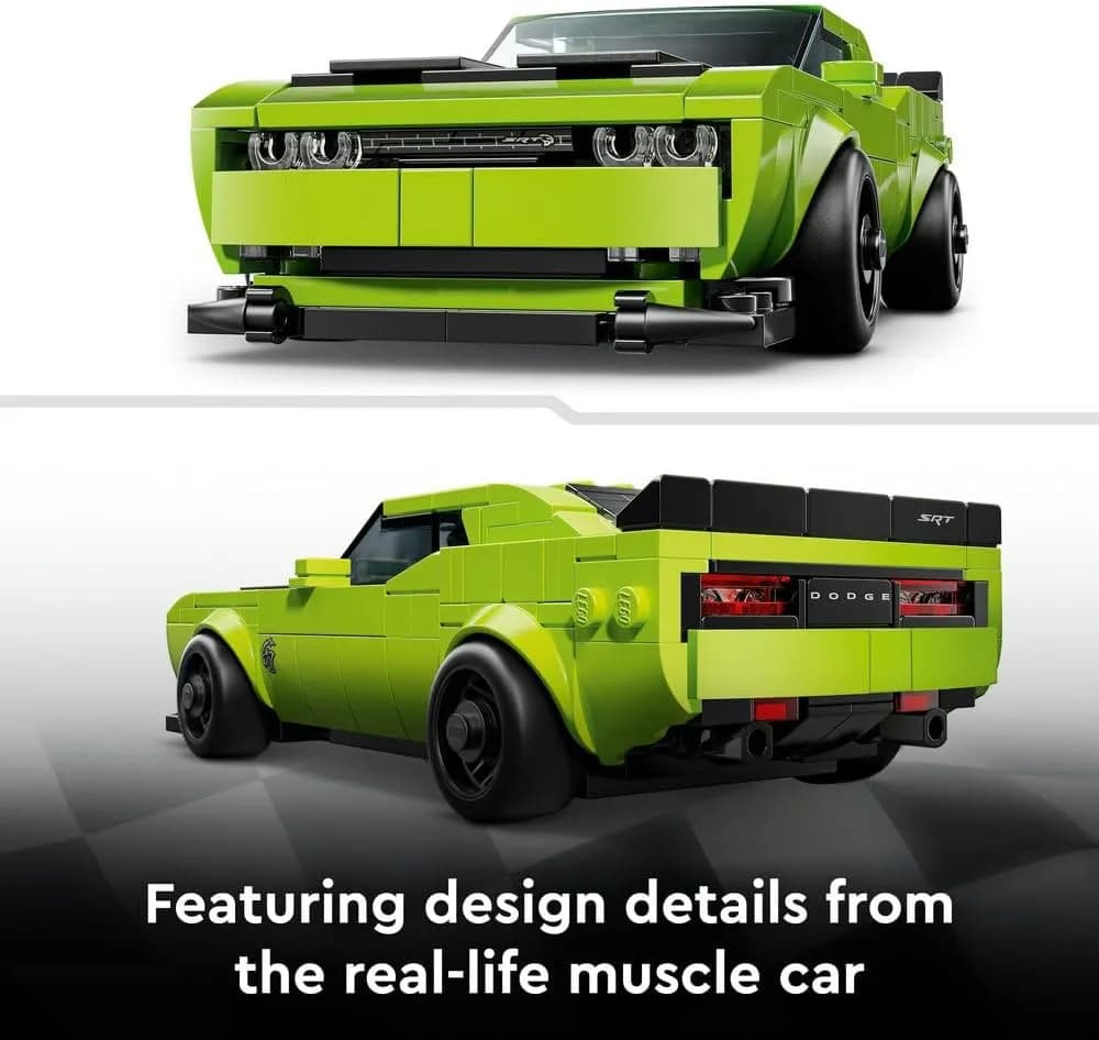 لگو اسپید Dodge Challenger SRT Hellcat 77237 — تصویر ۵