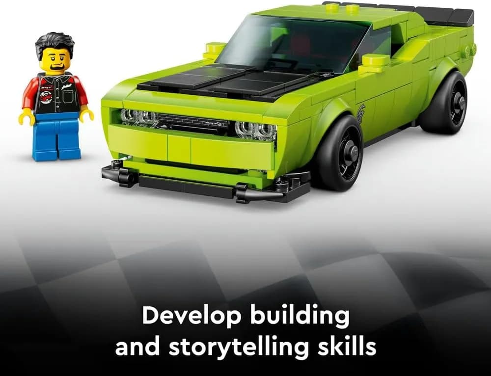 لگو اسپید Dodge Challenger SRT Hellcat 77237 — تصویر ۳