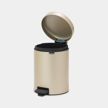 سطل زباله 5 لیتر پدالی طلایی برابانتیا brabantia — تصویر ۳