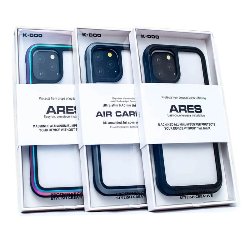 کاور کی-دوو مدل Ares مناسب برای گوشی موبایل اپل IPhone 12 mini مشکی کدm23523 — تصویر ۲