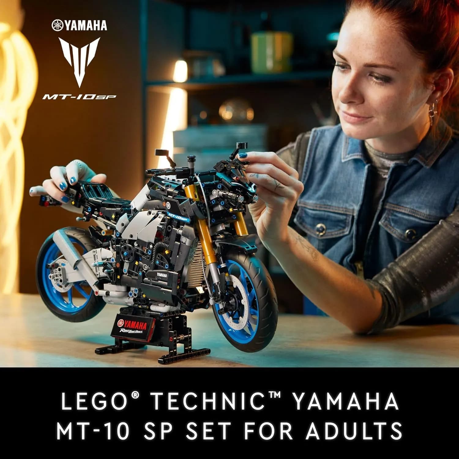 لگو تکنیک موتور یاماها Yamaha MT-10 SP 42159 — تصویر ۹