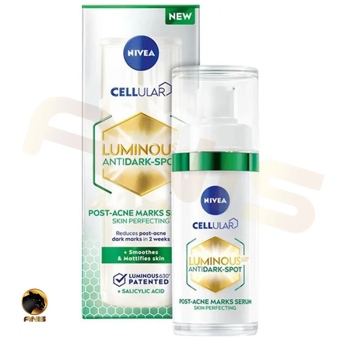 سرم ضد آکنه Luminous Anti Spot نیوا 30 میل — تصویر ۵