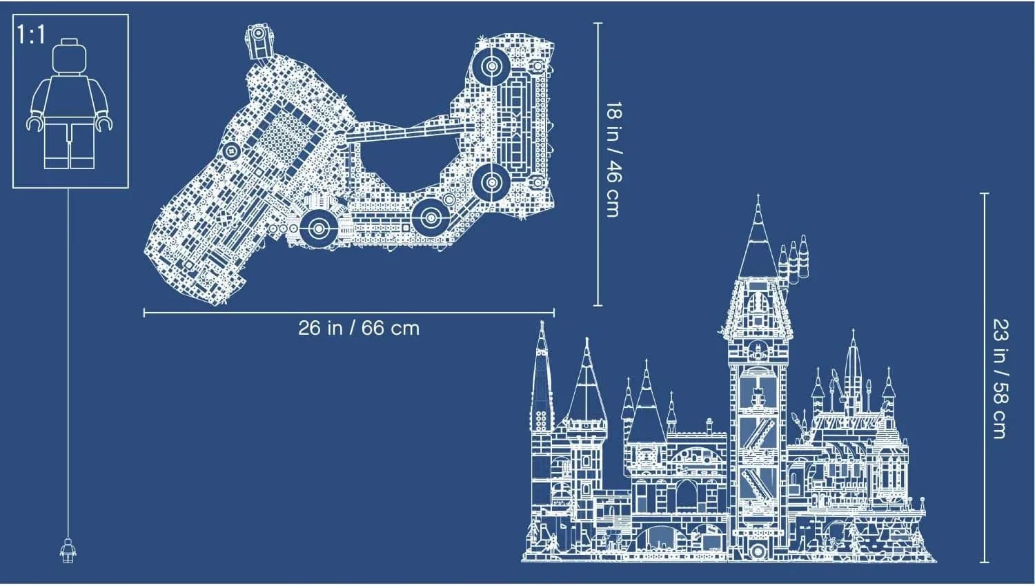 لگو هری پاتر Hogwarts Castle 71043 — تصویر ۷