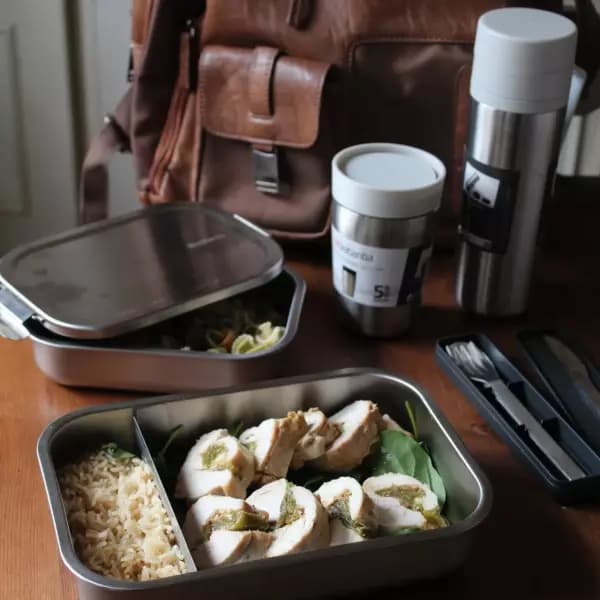 ظرف غذا متوسط استیل مات برابانتیا brabantia — تصویر ۶
