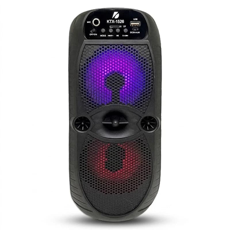اسپیکر بلوتوثی قابل حمل کی تی ایکس مدل KTX-1526 کدm23456 — تصویر ۵