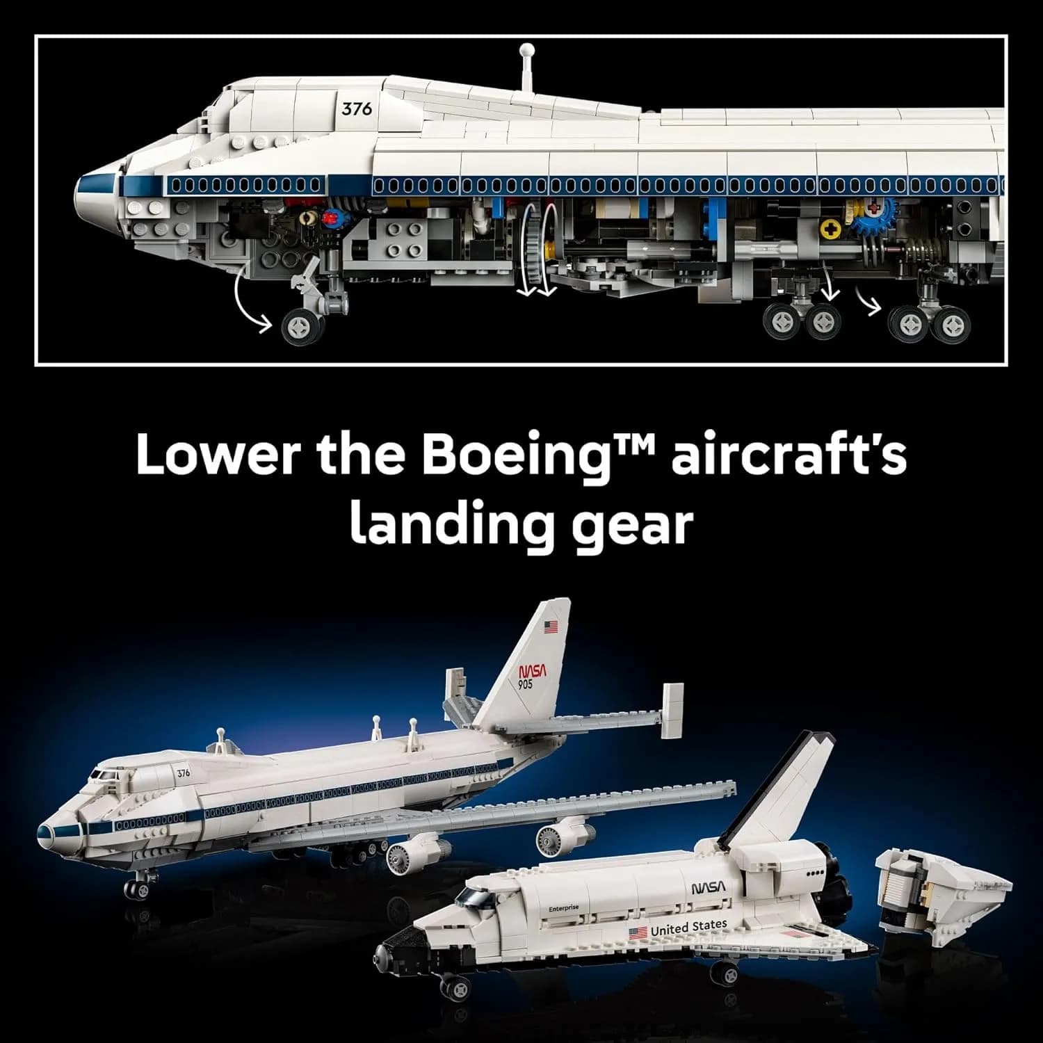 لگو آیکانز Shuttle Carrier Aircraft 10360 — تصویر ۱۰