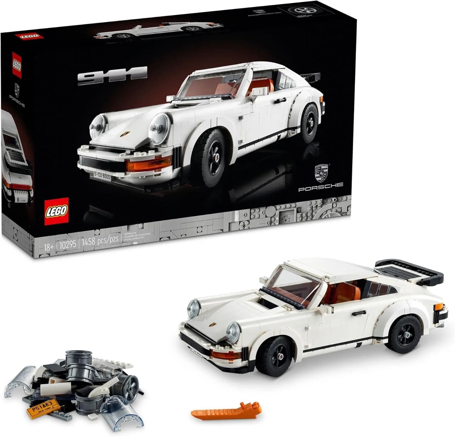لگو آیکانز Porsche 911 کد 10295 — تصویر ۹