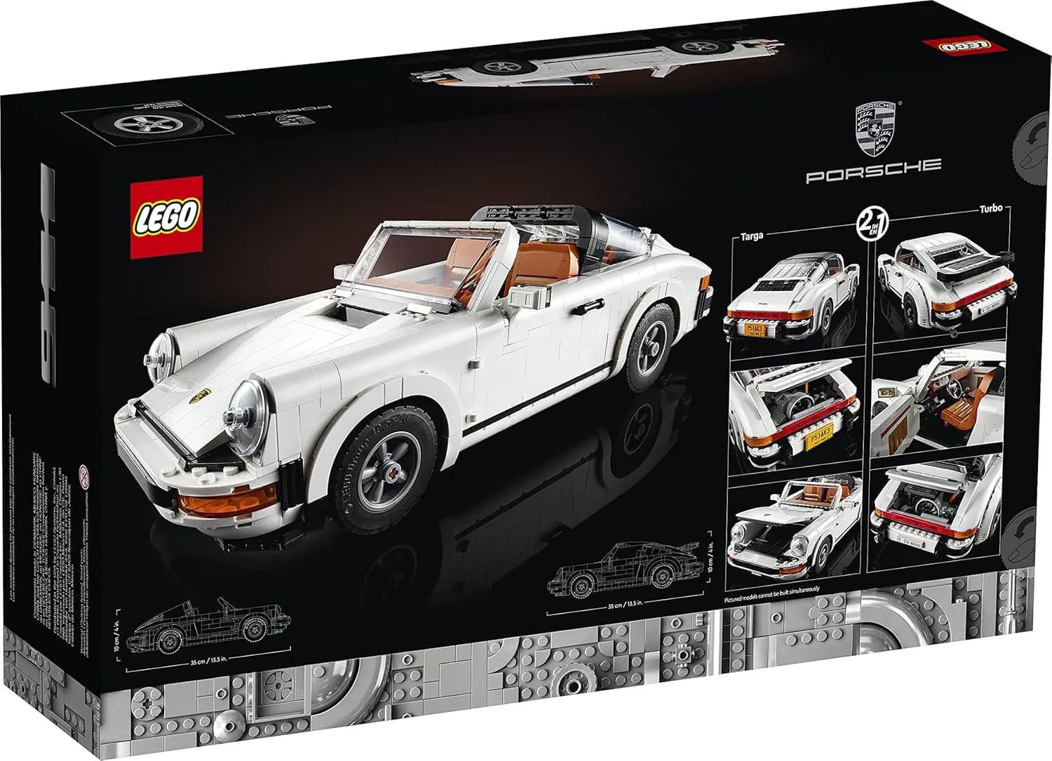 لگو آیکانز Porsche 911 کد 10295 — تصویر ۸