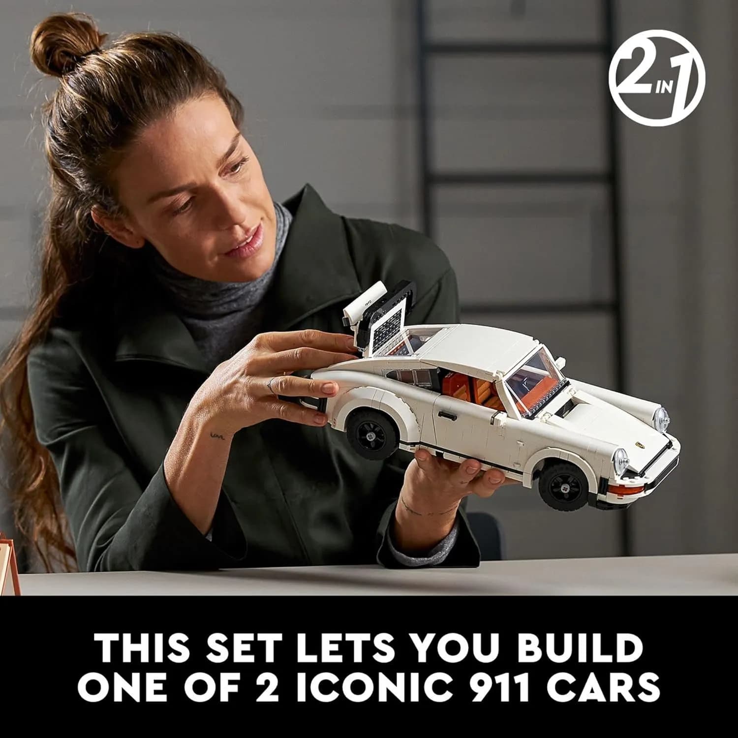 لگو آیکانز Porsche 911 کد 10295 — تصویر ۲