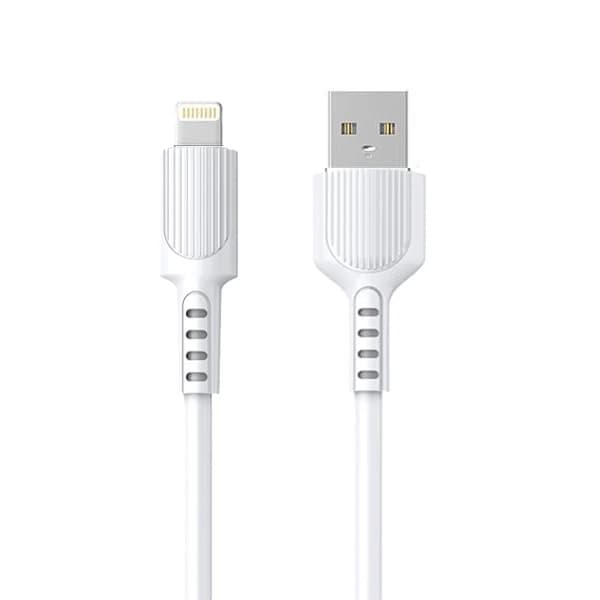 کابل تبدیل USB به لایتنینگ اس زد ایکس مدل SS216 طول یک متر کدm23453 — تصویر ۶