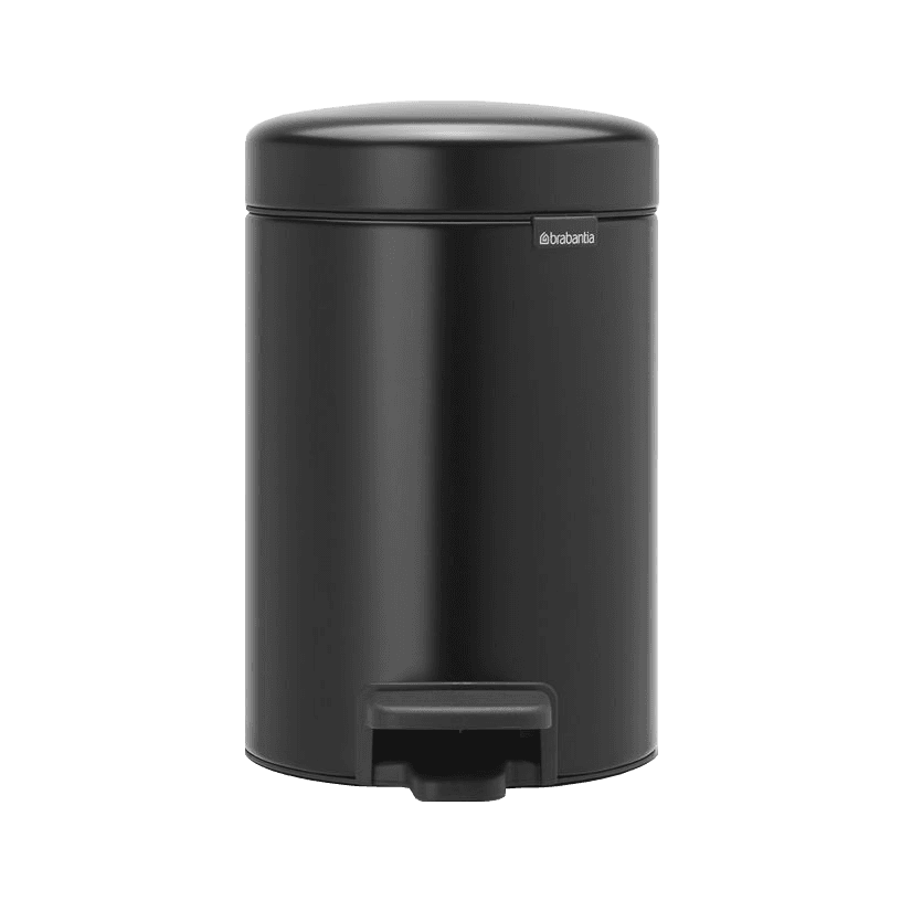 سطل زباله 3 لیتر پدالی مشکی برابانتیا brabantia — تصویر ۶
