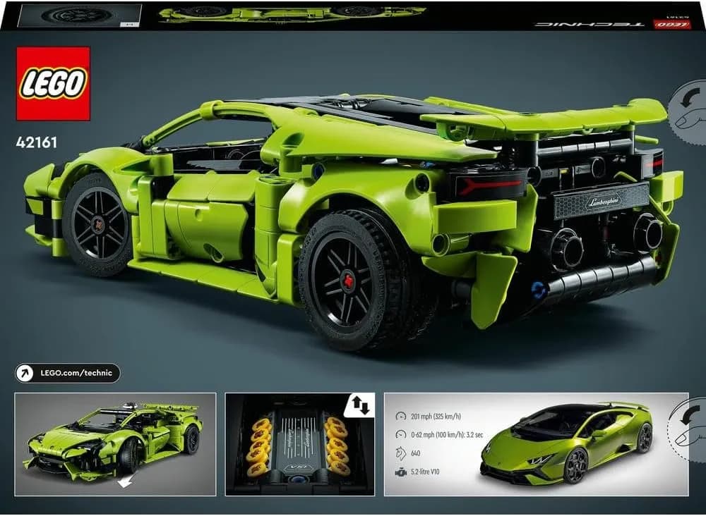لگو تکنیک Lamborghini Huracán Tecnica 42161 — تصویر ۶