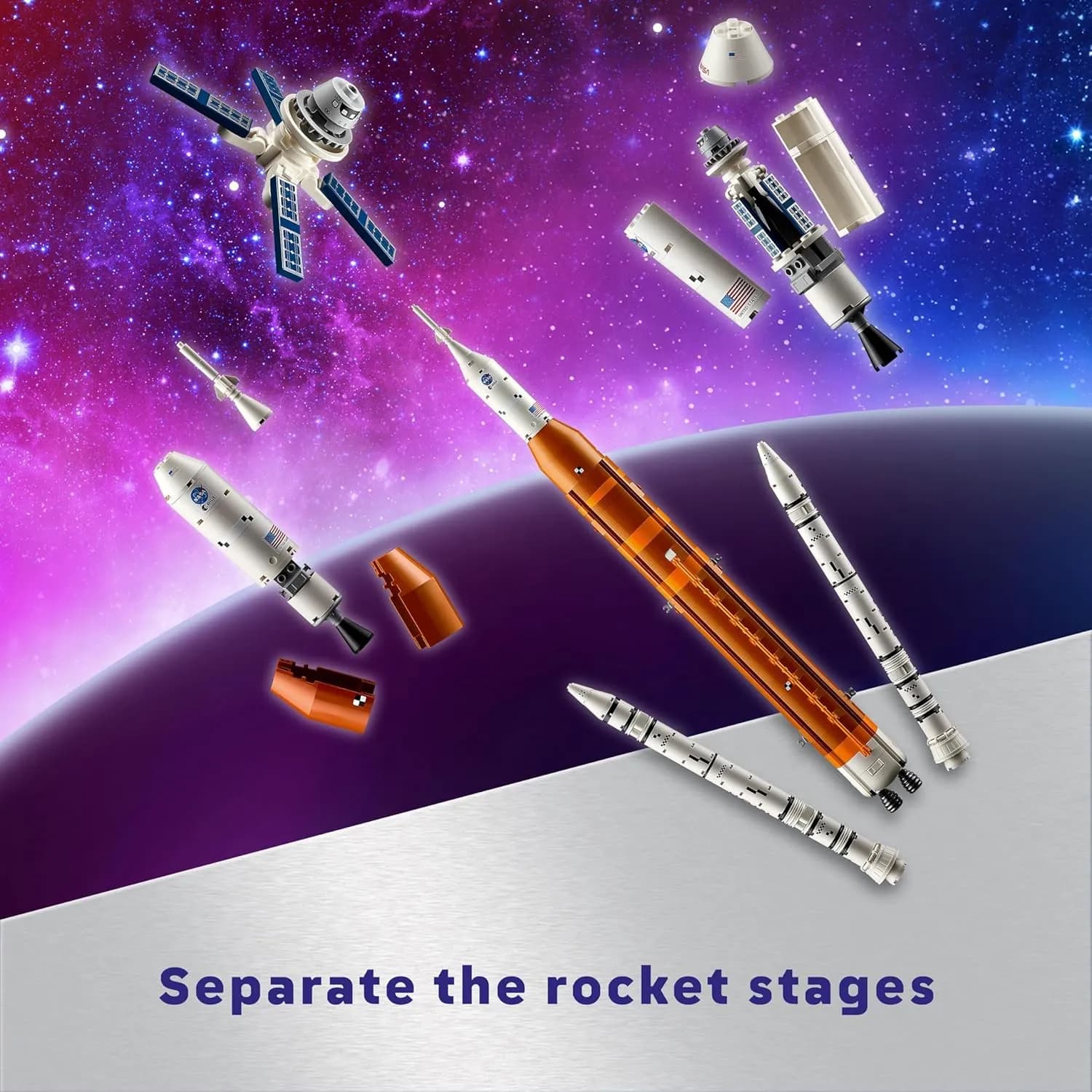 لگو آیکانز NASA Artemis Space Launch System 10341 — تصویر ۷