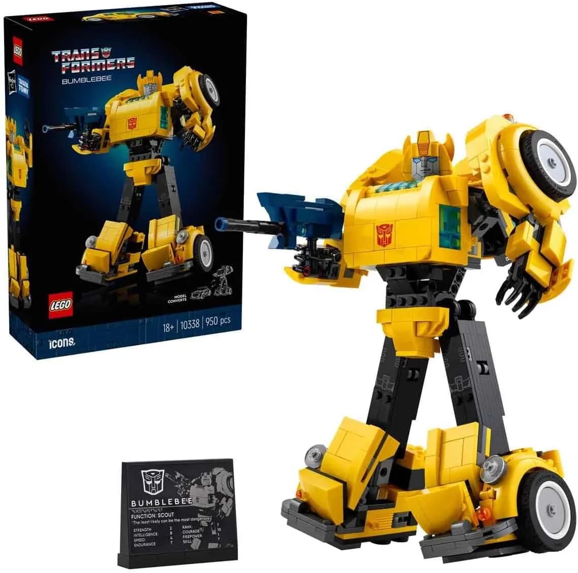 لگو آیکانز Transformers Bumblebee 10338