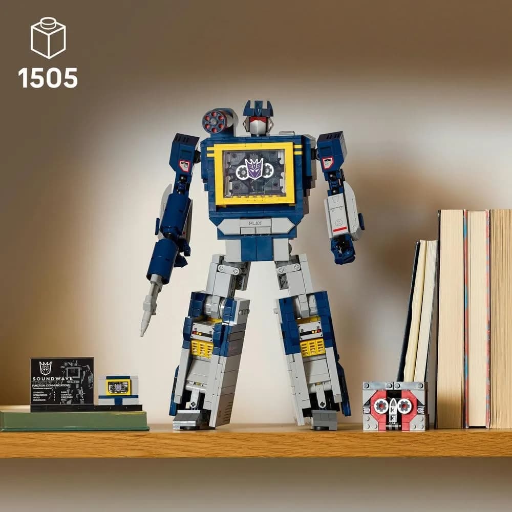 لگو آیکانز Transformers Soundwave 10358 — تصویر ۱۰
