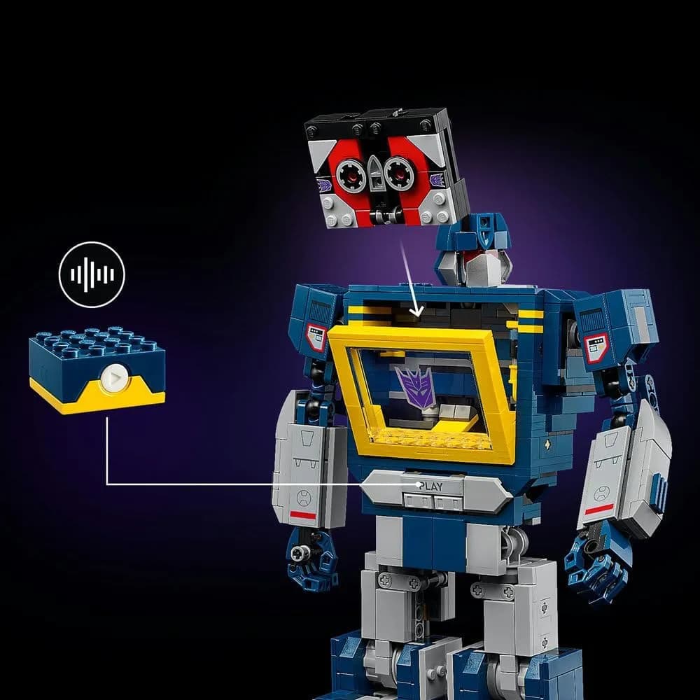 لگو آیکانز Transformers Soundwave 10358 — تصویر ۴
