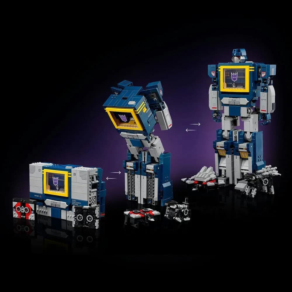 لگو آیکانز Transformers Soundwave 10358 — تصویر ۷